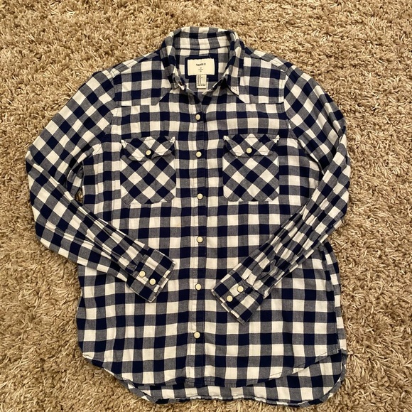FOREVER 21 women’s flannel shirt/ size S - Picture 1 of 7